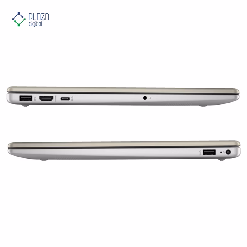 درگاه های لپ تاپ اچ پی 15.6 اینچی مدل HP 15-FD0366nia i5 1334U 8GB 1TB پلازا دیجیتال