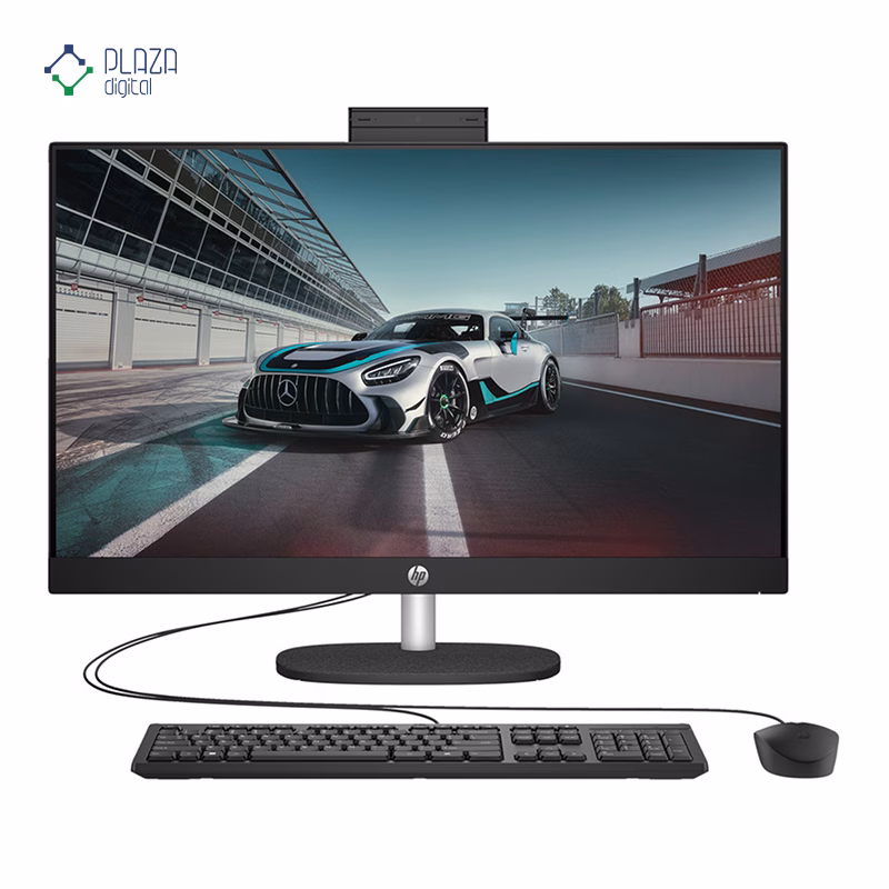 نمای جلو کامپیوتر All in One اچ پی 23.8 اینچی مدل CR0126nh i7 1355U 16GB 1TB پلازا دیجیتال