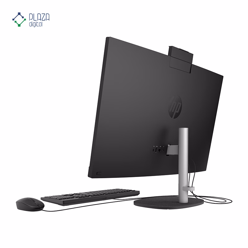 نمای پشت کامپیوتر All in One اچ پی 23.8 اینچی مدل CR0324nh i5 1334U 8GB 512GB مشکی پلازا دیجیتال