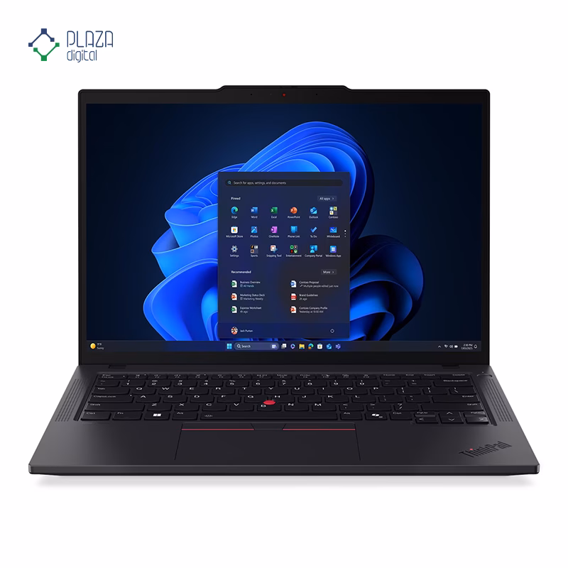 نمای جلو کیبورد لپ تاپ لنوو 14 اینچی مدل ThinkPad T14 Gen 6 Ultra 7 255U 16GB 512GB پلازا دیجیتال