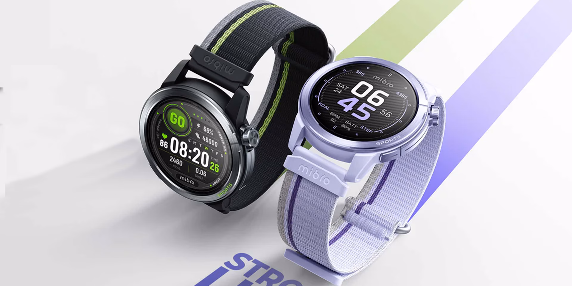 طراحی ظاهری ساعت هوشمند mibro