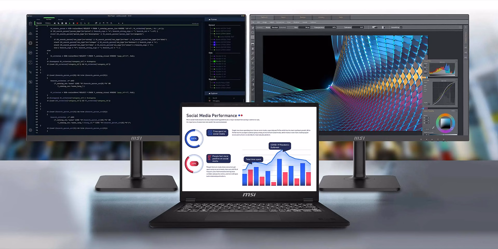 لپ تاپ msi modern
