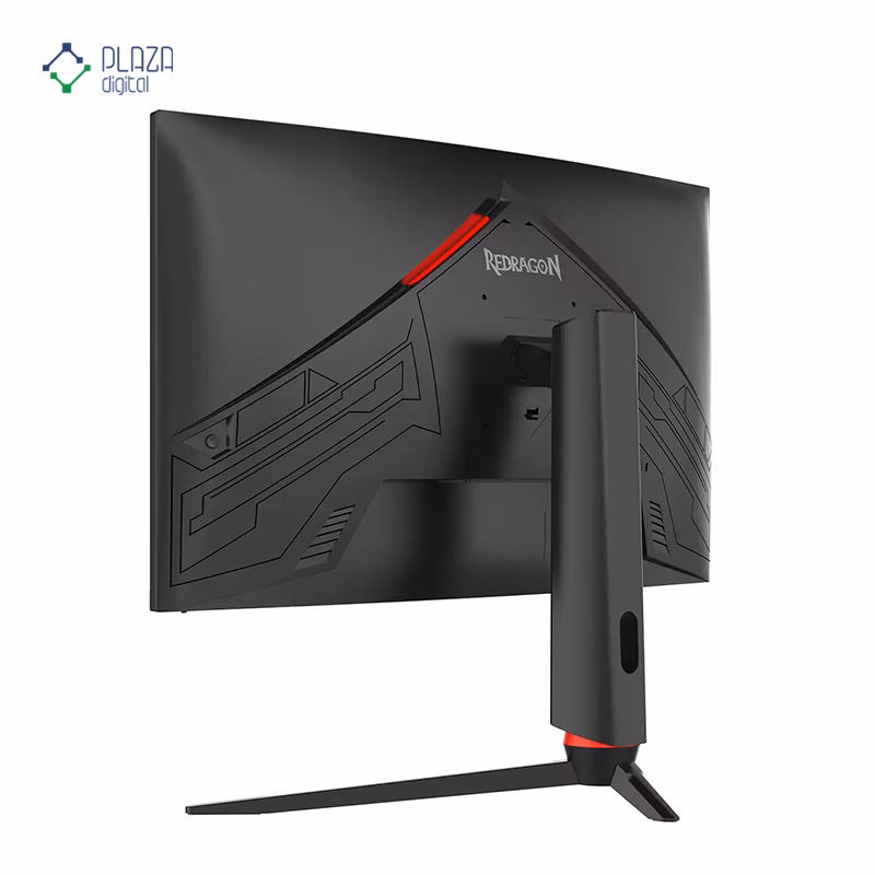 نمای پشت مانیتور گیمینگ 27 اینچی ردراگون مدل GMQ2712RVC پلازا دیجیتال