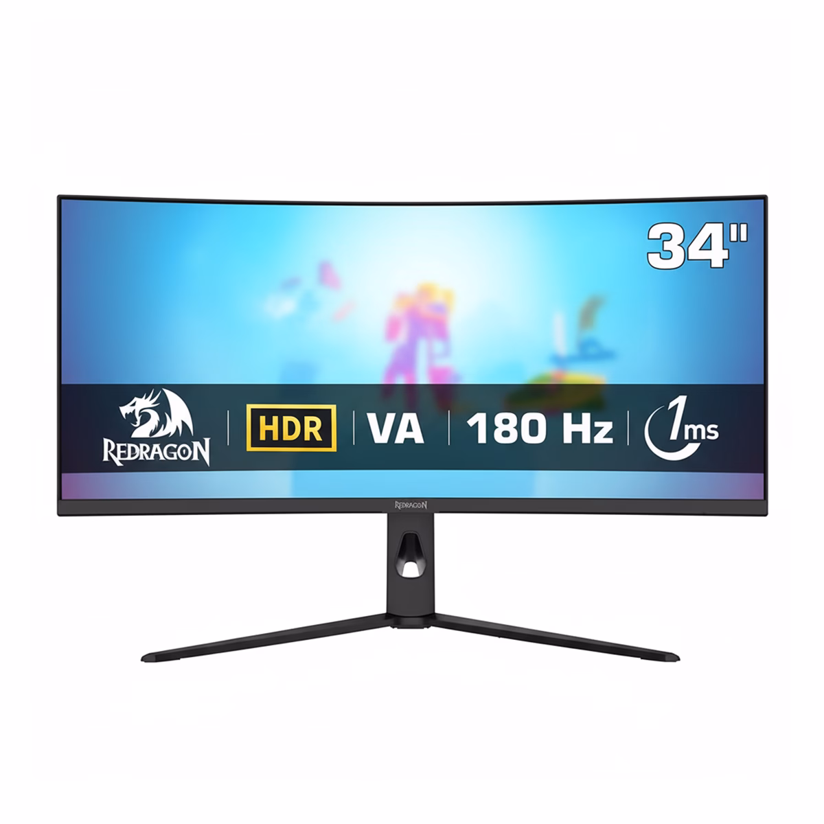مانیتور گیمینگ 34 اینچی ردراگون مدل GMQ3418RVC پلازا دیجیتال