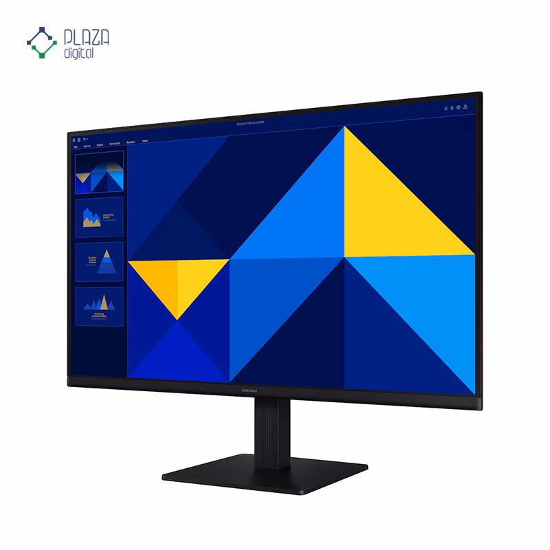 نمای جلو مانیتور 27 اینچی سامسونگ مدل Essential Monitor S3 S30GD LS27D300 پلازا دیجیتال