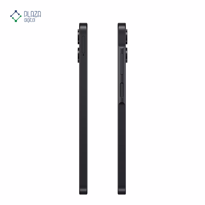 نمای کنار گوشی موبایل سامسونگ مدل Galaxy A06 5G ظرفیت 128 گیگابایت رم 4 گیگابایت - چین رنگ مشکی پلازا دیجیتال