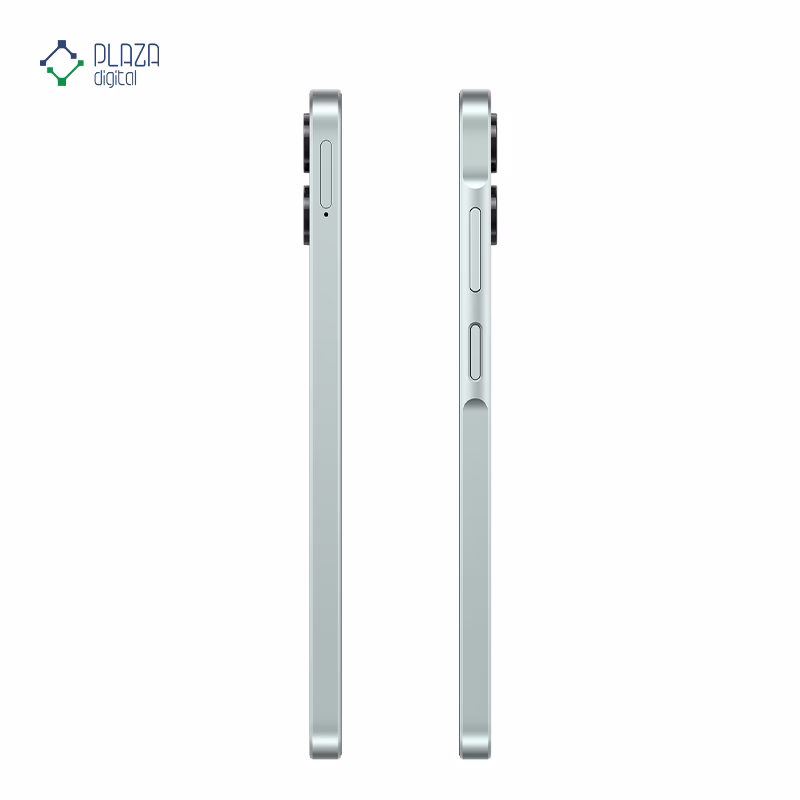 نمای کنار گوشی موبایل سامسونگ مدل Galaxy A06 5G ظرفیت 128 گیگابایت رم 4 گیگابایت - چین رنگ سبز پلازا دیجیتال