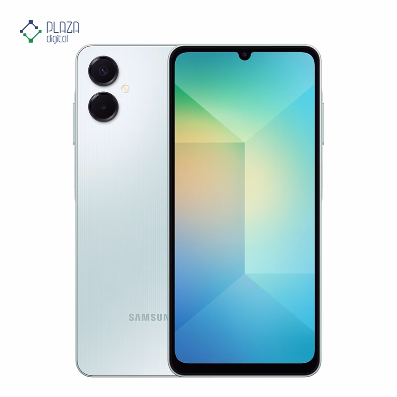 گوشی موبایل سامسونگ مدل Galaxy A06 5G ظرفیت 64 گیگابایت رم 4 گیگابایت رنگ سبز پلازا دیجیتال