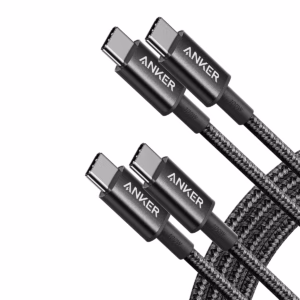 کابل تبدیل USB-C به USB-C انکر مدل A8757 طول 180 سانتی متر پلازادیجیتال