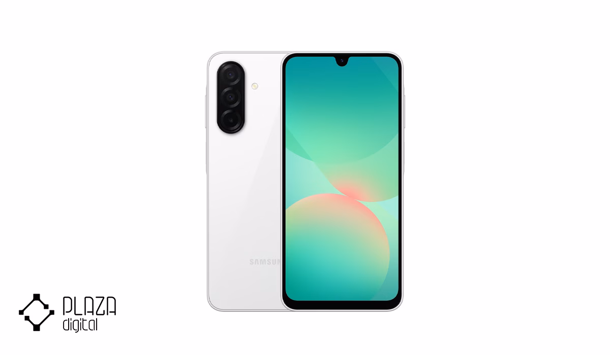 بهترین گوشی های دانشجویی 25 Samsung-Galaxy-A26-128GB-6GB-RAM-Mobile-Phone-Vietnam-white