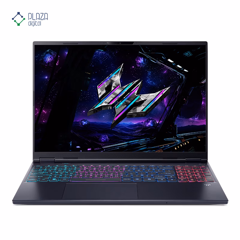 نمای جلو لپ تاپ گیمینگ ایسر 16 اینچی مدل Predator Helios Neo 16S AI PHN16S-71-98RF Ultra 9 275HX 64GB 2TB RTX5070 Ti پلازا دیجیتال