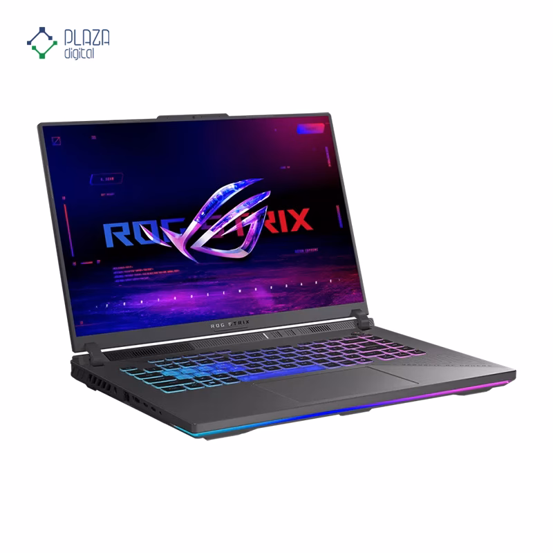 نمای چپ لپ تاپ گیمینگ ایسوس 16 اینچی مدل ROG Strix G16 G614FH R9 9955HX 16G 2TB RTX5050 پلازا دیجیتال