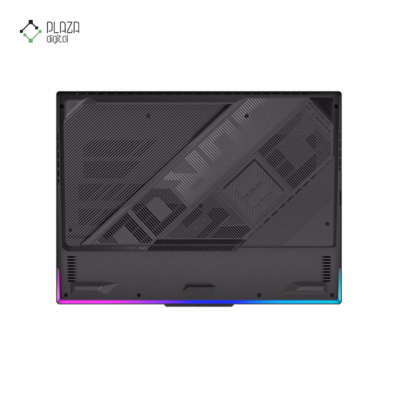 نمای زیر لپ تاپ گیمینگ ایسوس 16 اینچی مدل ROG Strix G16 G614JV i7 13650HX 32GB 512GB RTX4060 پلازا دیجیتال