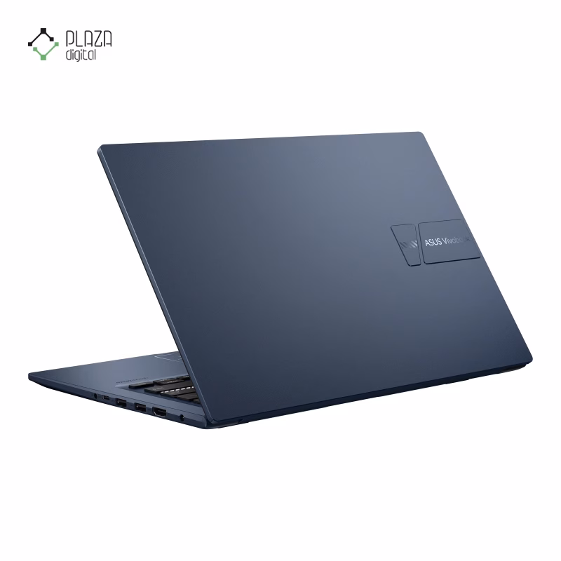 نمای پشت لپ تاپ ایسوس 14 اینچی مدل Vivobook 14 X1404VA i5 1334U 16GB 512GB رنگ سرمه ای پلازا دیجیتال