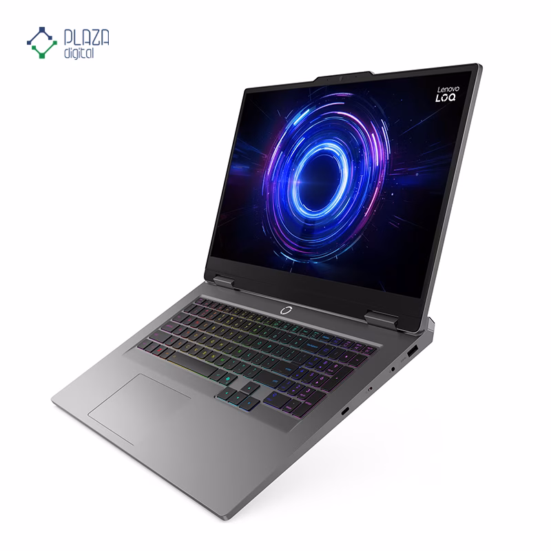 نمای راست لپ تاپ لنوو 17.3 اینچی مدل LOQ 17IRX10 i7 13650HX 32GB 512GB RTX5050 پلازا دیجیتال