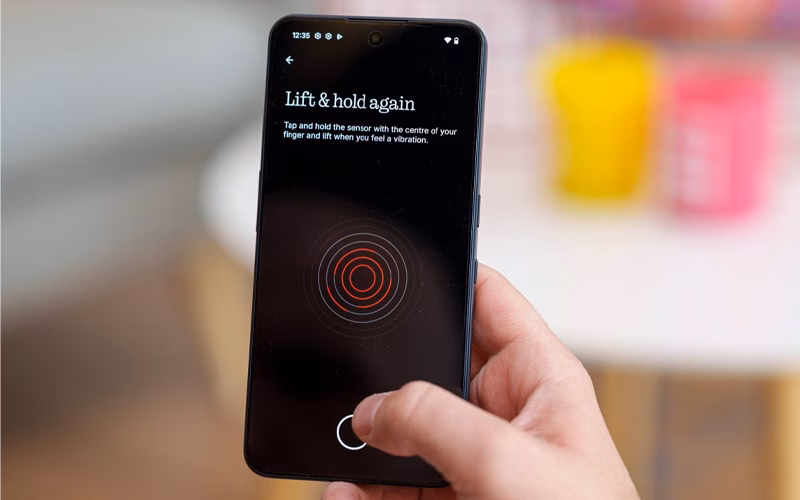 بررسی Nothing Phone (3a) Lite 18 اسکنر اثر انگشت Nothing Phone 3a Lite