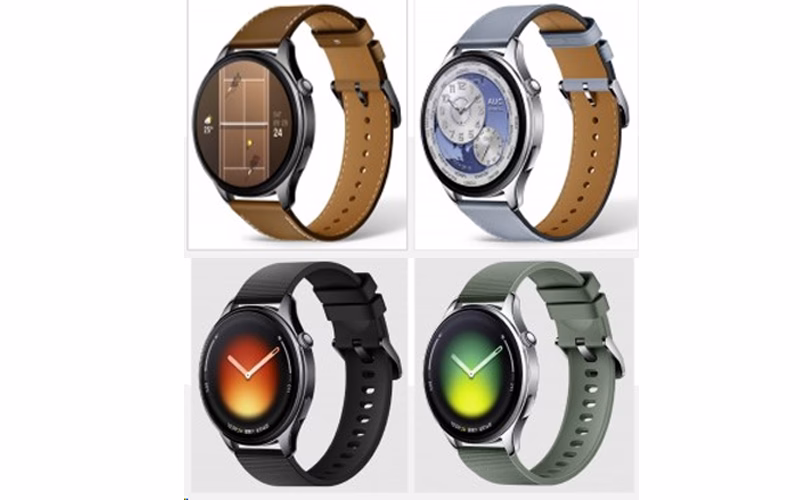 شیائومی واچ ۵ با صفحه نمایش ۱.۵۴ اینچی معرفی شد 7 رنگبندی شیائومی واچ 5