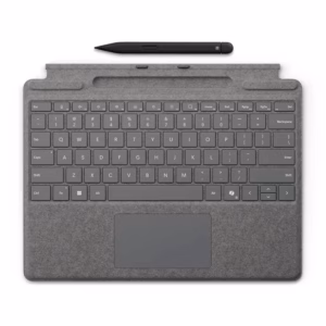 کیبورد تبلت مایکروسافت سرفیس پرو مدل Surface Pro Copilot Keyboard with Slim Pen 2 به همراه قلم اسلیم 2 مناسب برای سرفیس Pro 8/Pro 9/Pro 10/Pro 11 پلازا دیجیتال