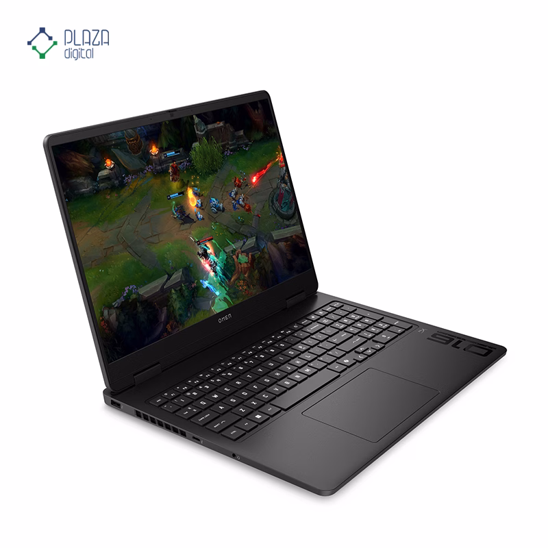 نمای چپ لپ تاپ گیمینگ اچ پی 16 اینچی مدل OMEN Slim 16t-an000 Ultra 7 255H 64GB 2TB RTX5060 پلازا دیجیتال