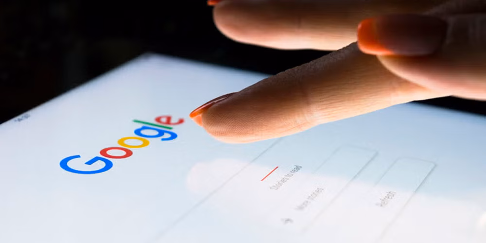 گوگل باز شد