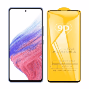 گلس گوشی سامسونگ Galaxy A53 گلس شاپ مدل 9D پلازادیجیتال