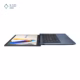 نمای باز شده لپ تاپ ایسوس 14 اینچی مدل Vivobook 14 X1404VA i7 1355U 16GB 2TB رنگ سرمه ای پلازا دیجیتال