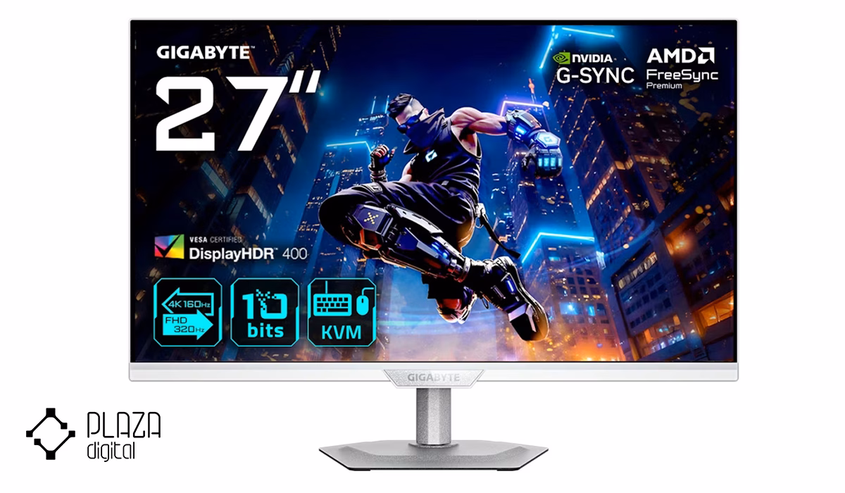 بهترین مانیتورهای 4K کدامند؟ 18 مانیتور گیمینگ 27 اینچی گیگابایت مدل M27UP