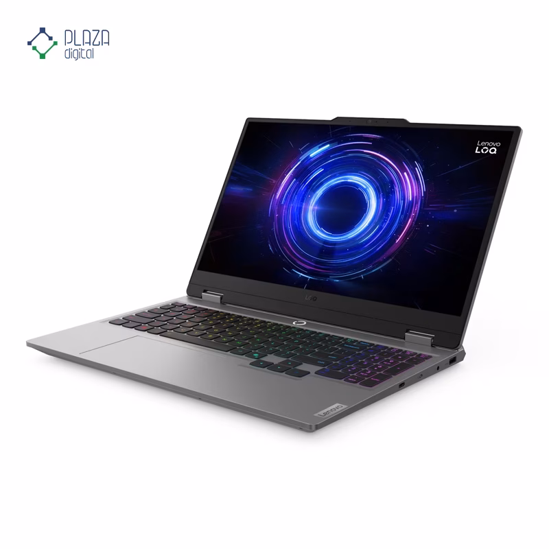 نمای چپ لپ تاپ گیمینگ لنوو 15.6 اینچی مدل LOQ 15IRX10 i7 14700HX 40GB 2TB RTX5050 پلازا دیجیتال