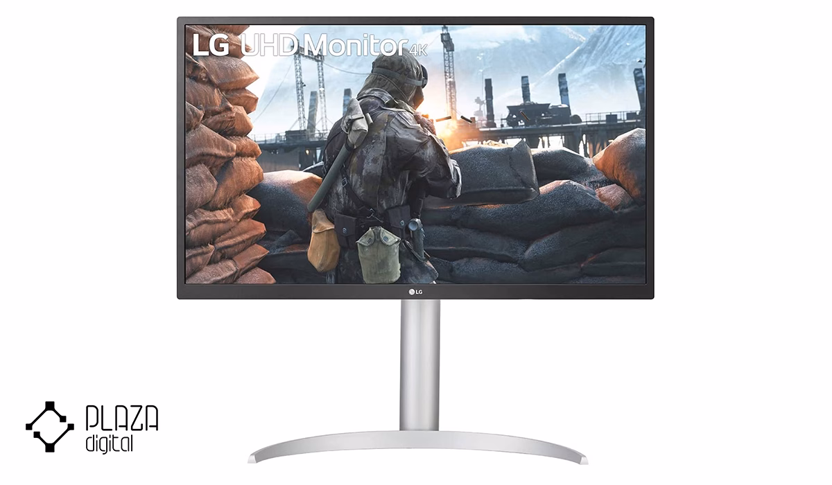 بهترین مانیتورهای 4K کدامند؟ 19 مانیتور ال جی 27 اینچی مدل 27UP550N-W