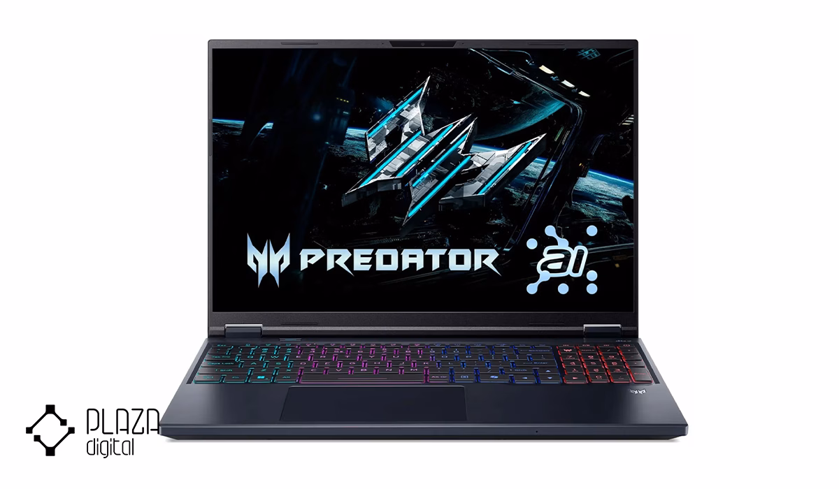 بهترین لپ تاپ مناسب تدوین فیلم 13 لپ تاپ گیمینگ ایسر 16 اینچی مدل Predator Helios Neo 16 AI PHN16-73-97BP Ultra 9 275HX 16GB 2TB RTX5060