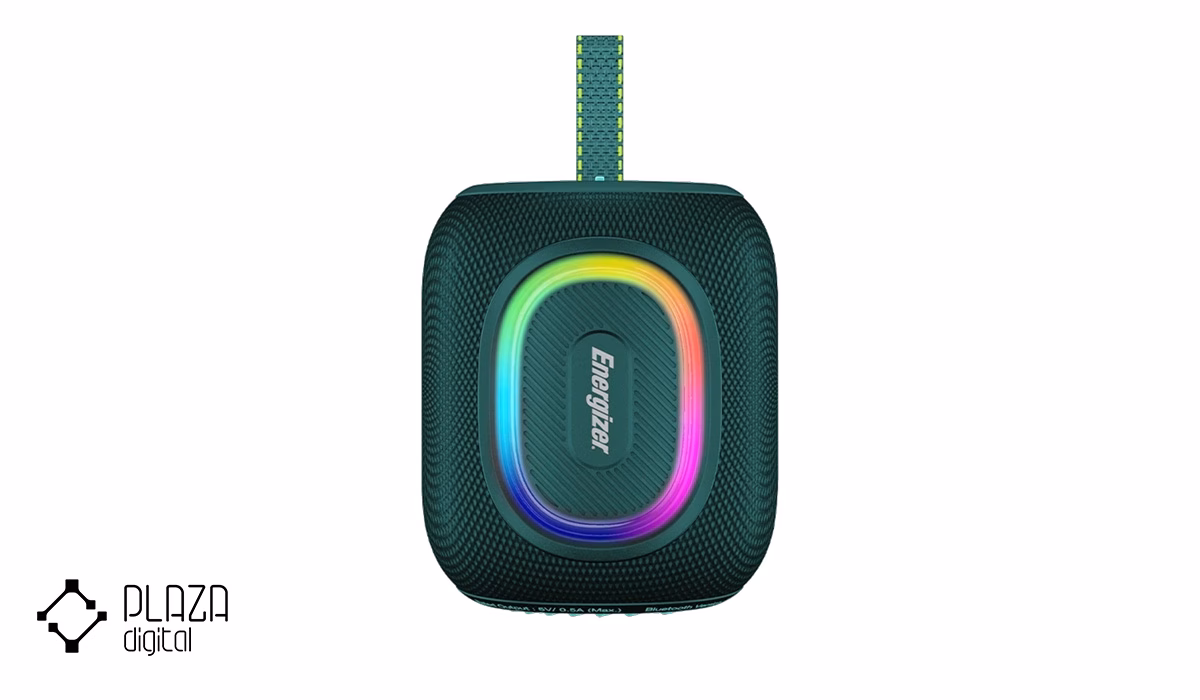 راهنمای خرید اسپیکر | 5 مدل برتر 16 Energizer-BTS081-Portable-Bluetooth-Speaker-Green-Plazadigital