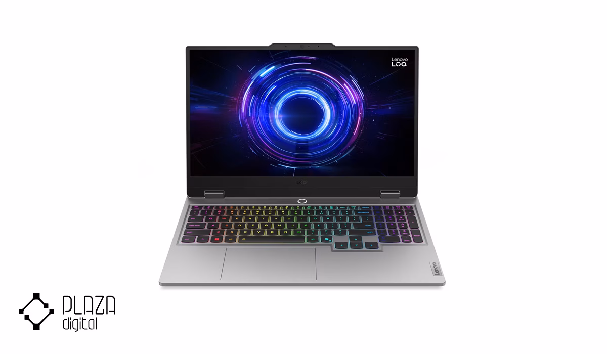 بهترین لپ تاپ برای طراحان 18 Lenovo-LOQ-15IRX10-i7-14700HX-40GB-RAM-1TB-SSD-RTX5060-Silver-PlazaDigital