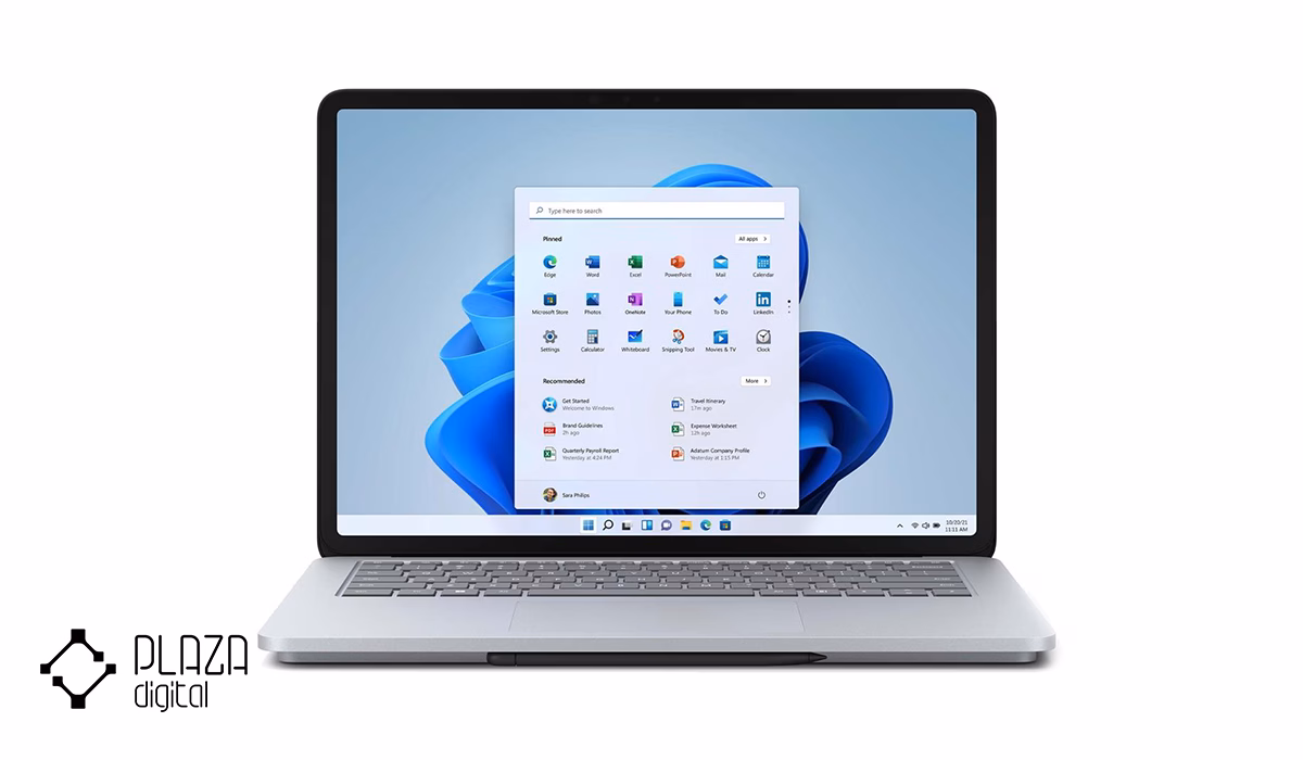 بهترین لپ تاپ برای معماری و نقشه کشی 16 لپ تاپ مایکروسافت 14 اینچی مدل Surface Studio i5 11300H 16GB 512GB SSD Intel Iris Graphics