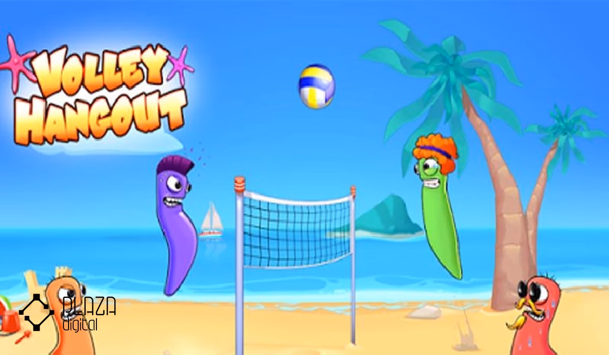 بهترین بازی های دونفره اندروید آنلاین و آفلاین 36 بازی Volleyball Hangout