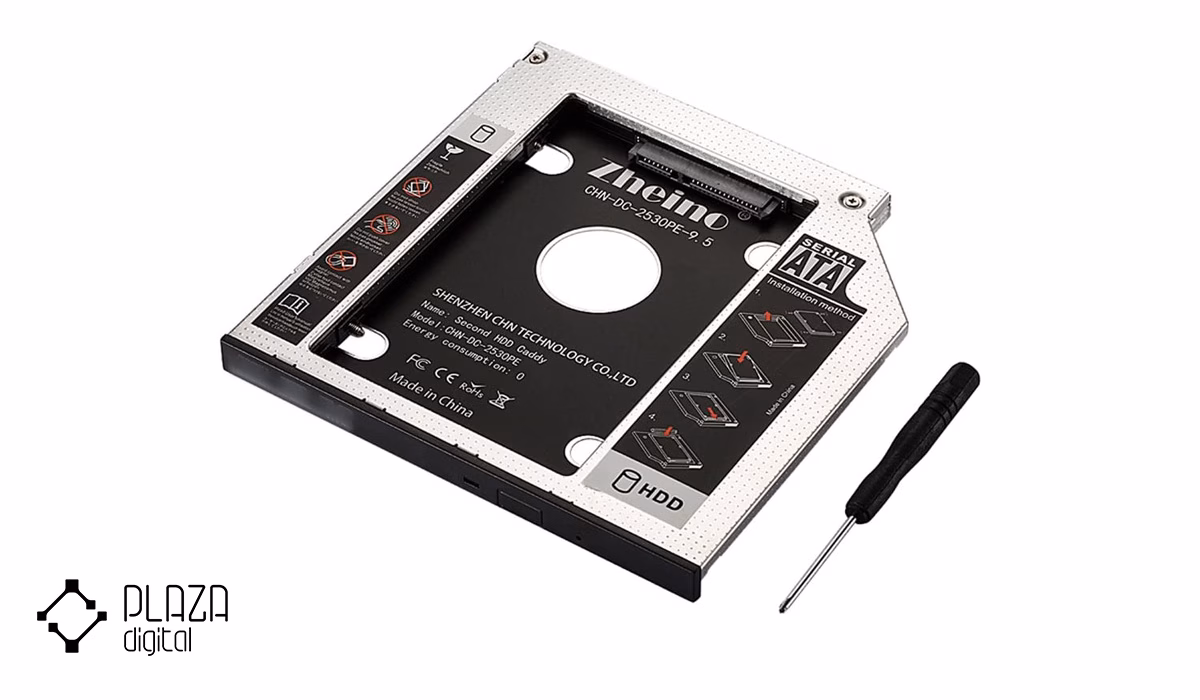 چه قطعاتی در لپ تاپ قابل ارتقا هستند 16 HDD Caddy