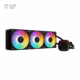 خنک کننده پردازنده مایع گیم دیاس مدل AURA GL360 V2 رنگ مشکی پلازا دیجیتال