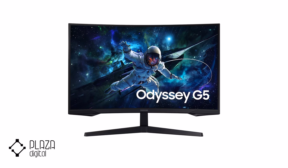 معرفی بهترین مانیتور های سامسونگ 14 samsung-odyssey-g5-ls32cg552emxue-gaming-monitor-32-inch-plazadigital