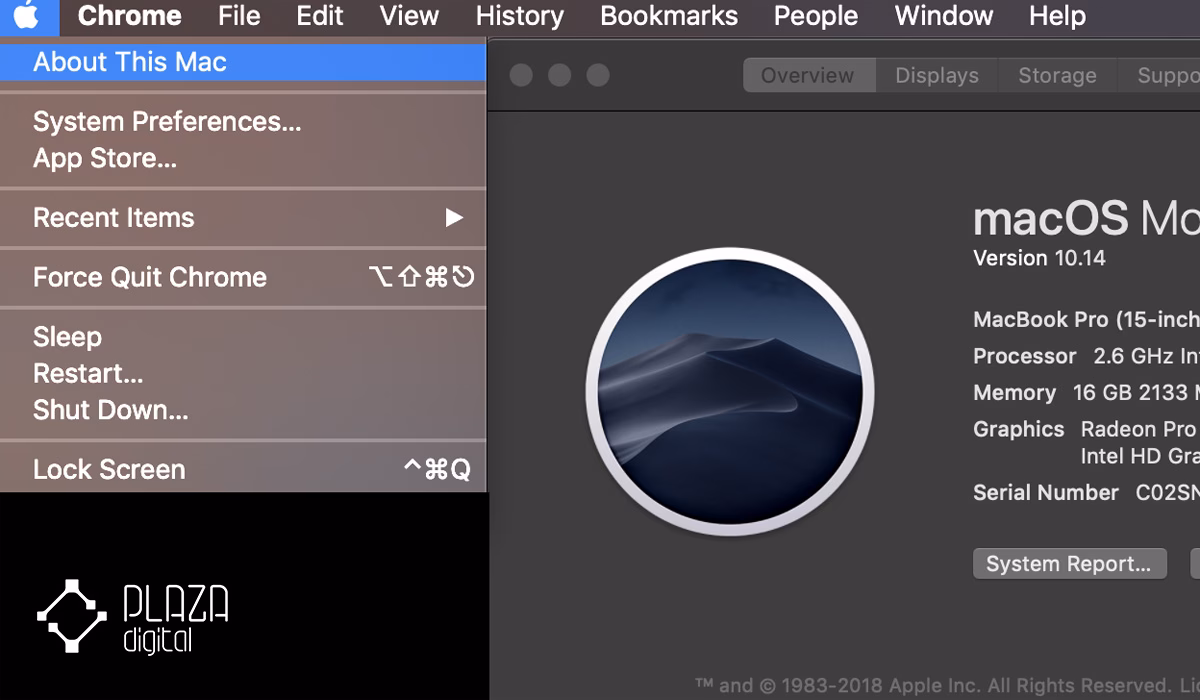 چگونه مشخصات مک بوک را بفهمیم؟ 8 استفاده از استفاده از بخش About This Mac