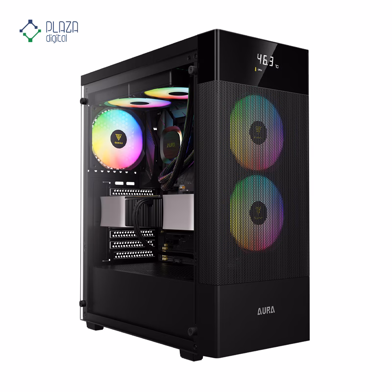 کیس کامپیوتر گیمینگ گیم دیاس مدل AURA GC5 Elite