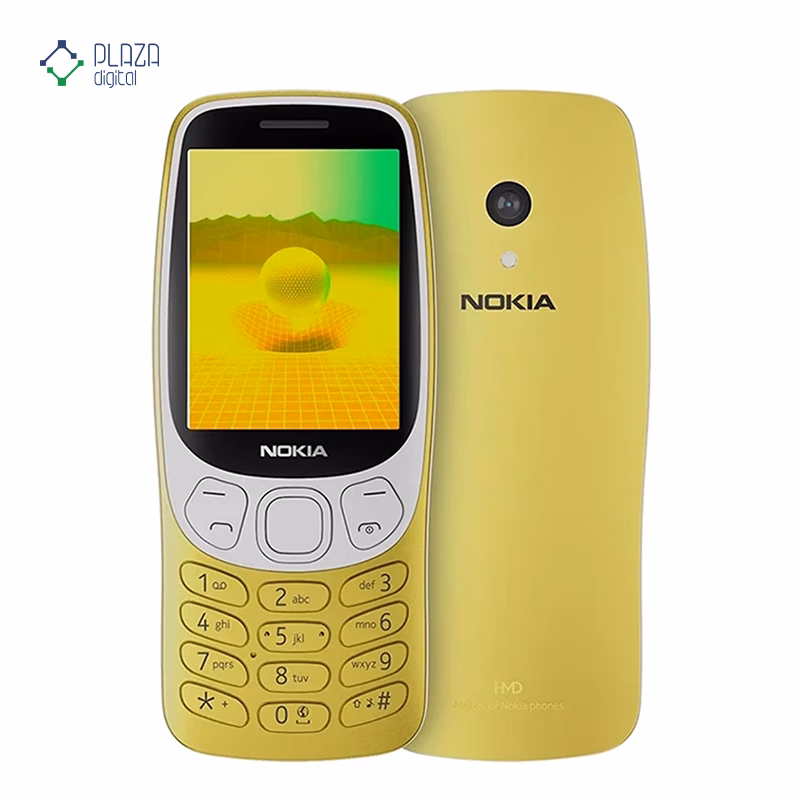 گوشی موبایل نوکیا مدل Nokia 3210 2024 دو سیم کارت - مونتاژ ایران رنگ زرد پلازا دیجیتال
