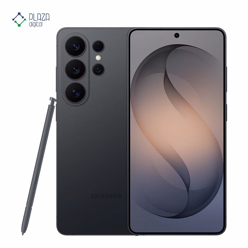 گوشی موبایل سامسونگ مدل Galaxy S26 Ultra ظرفیت 1 ترابایت رم 16 گیگابایت رنگ مشکی پلازا دیجیتال