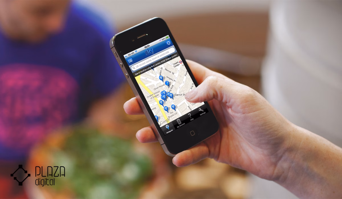 برنامه مسير ياب براي ايفون 18 MapQuest