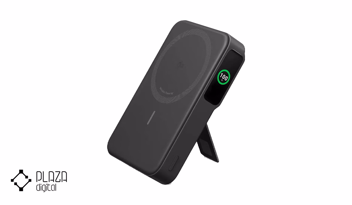 معرفی بهترین پاوربانک های انکر 8 Anker-PMagGo-Power-Bank-A1654-Black