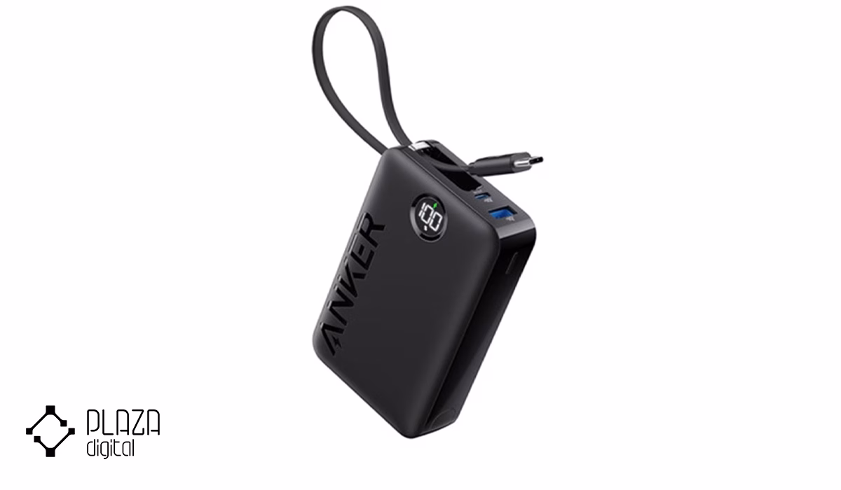 معرفی بهترین پاوربانک های انکر 11 Anker-A1647-20000-mah-Power-Bank-Black-PlazaDigital