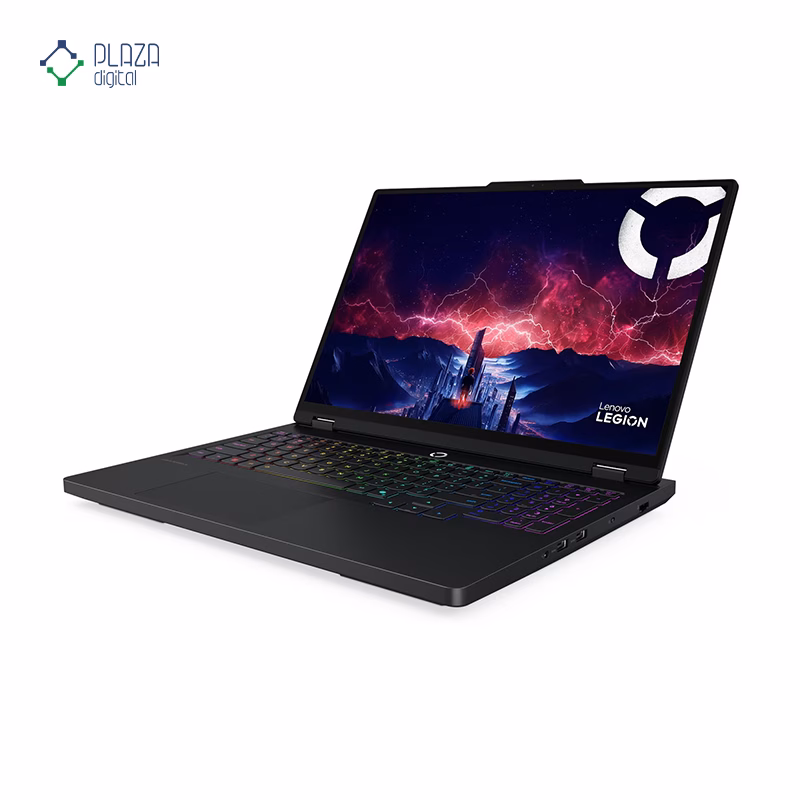نمای سمت چپ لپ تاپ گیمینگ لنوو 16 اینچی مدل Legion Pro 5 16ADR10 R7 8745HX 64GB 2TB RTX5060 پلازا دیجیتال