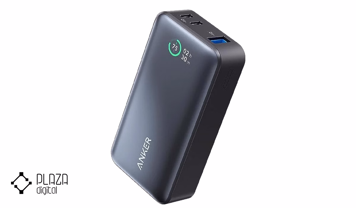 معرفی بهترین پاوربانک های انکر 15 لوگو پاوربانک انکر مدل PowerCore 533 30W A1256 ظرفیت 10000 میلی آمپر ساعت