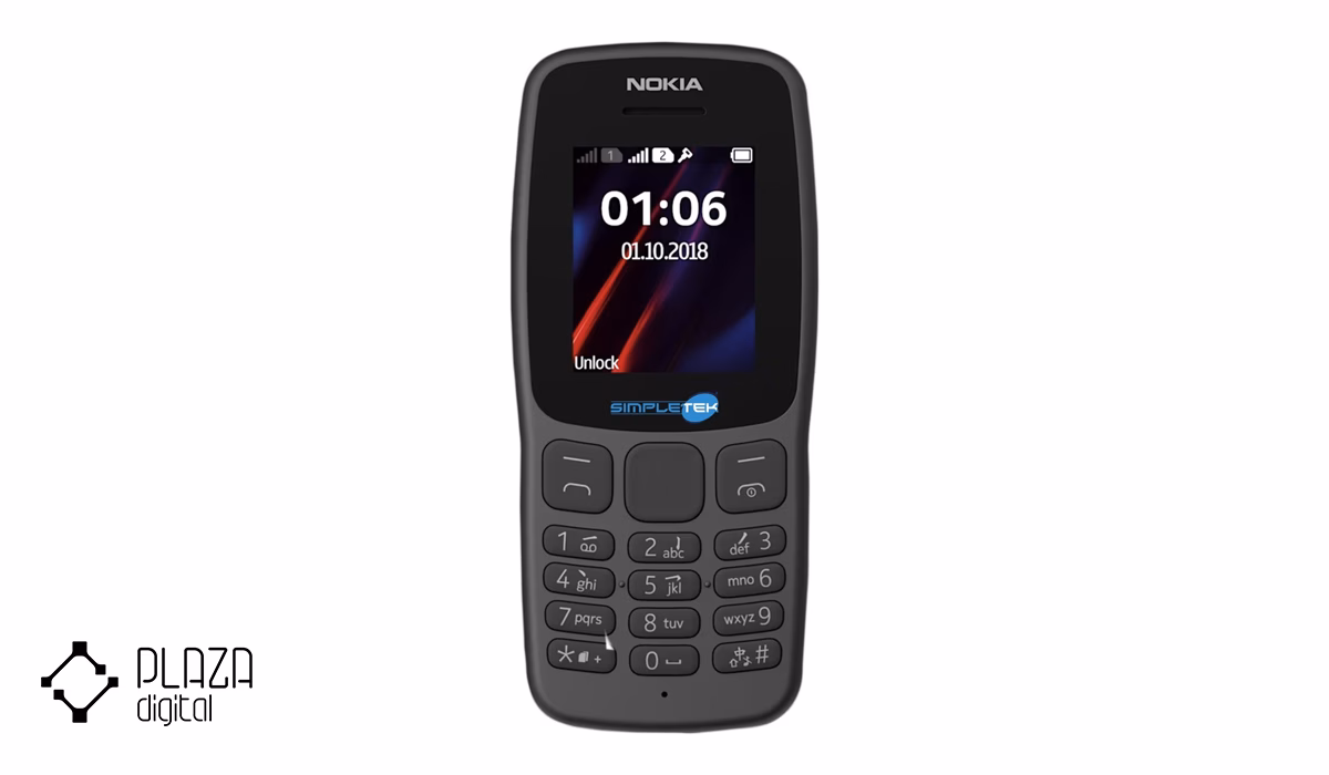 بهترین گوشی ساده؛ معرفی 7 محصول کلاسیک 20 Nokia-106-2018-4MB-4MB-Mobile-Phone