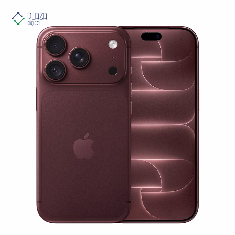گوشی موبایل اپل مدل iPhone 18 Pro ظرفیت 512 گیگابایت رم 12 گیگابایت شرابی پلازا دیجیتال