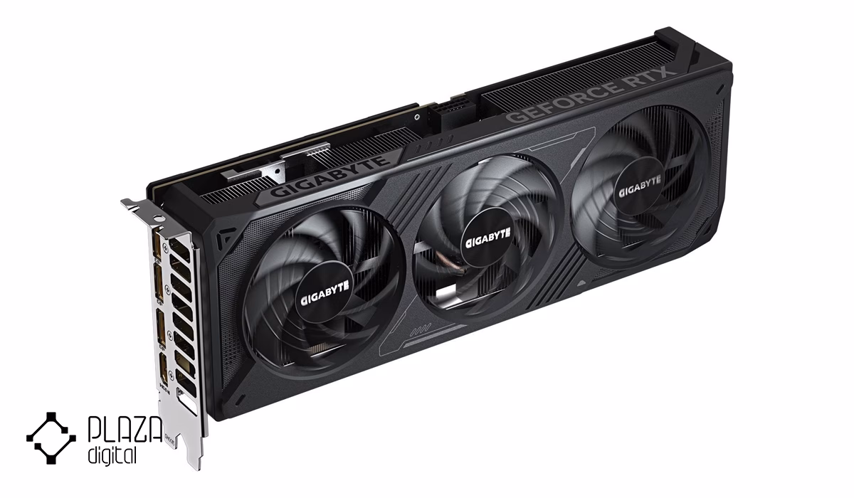 بهترین کارت گرافیک 12GB 16 کارت گرافیک گیگابایت مدل GeForce RTX 5070 WINDFORCE SFF 12G حافظه 12 گیگابایت