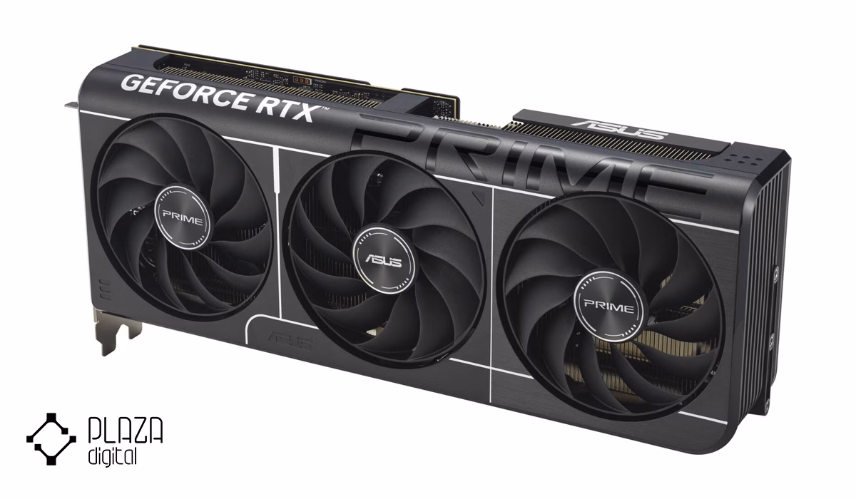 بهترین کارت گرافیک 12GB 22 کارت گرافیک ایسوس مدل PRIME GeForce RTX 5070 12GB GDDR7 OC Edition حافظه 12 گیگابایت